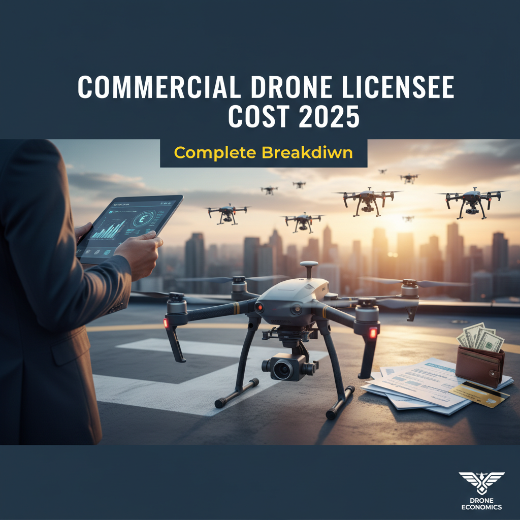 Commercial Drone License Cost 2025: Complete Breakdown
